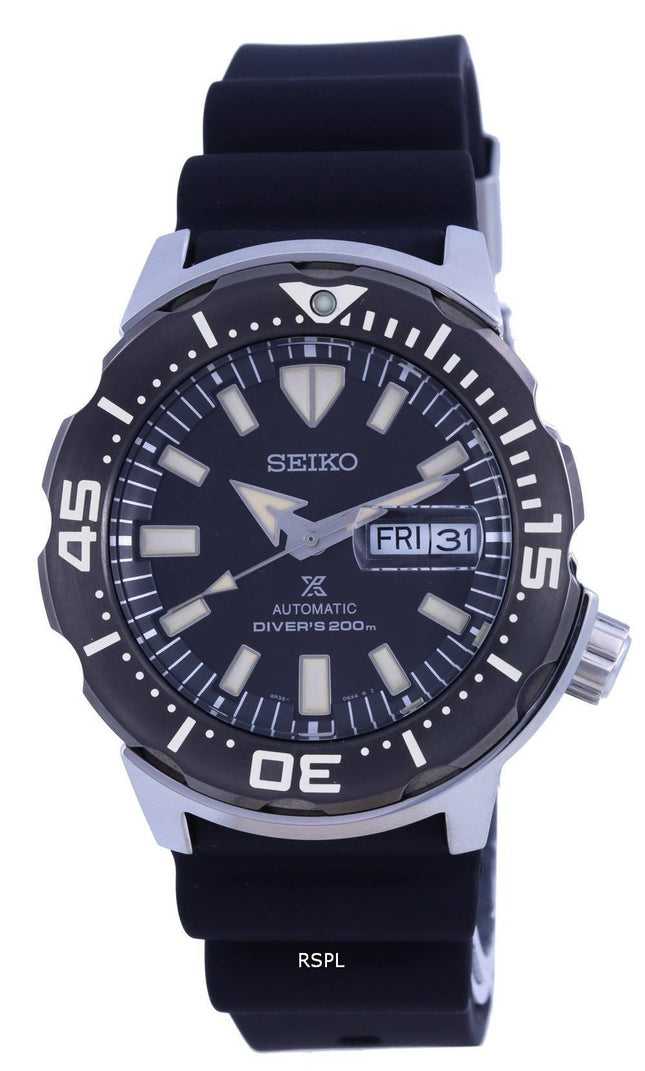 Seiko Prospex Monster Automatic Diver&#39,s SRPD27 SRPD27K1 SRPD27K 200M Herreur