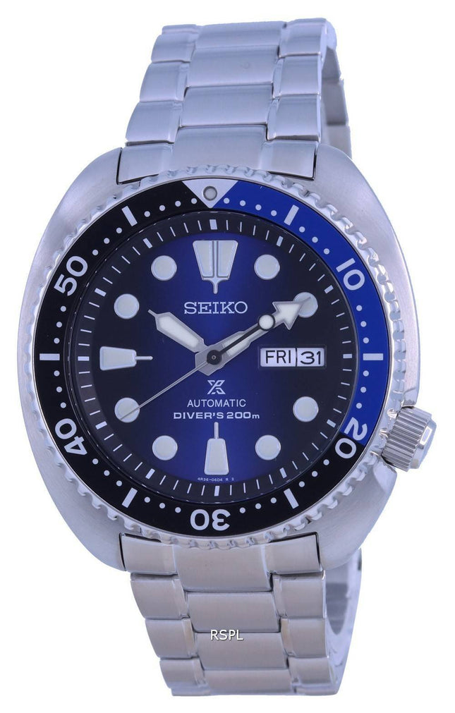 Seiko Prospex Batman Turtle Automatic Diver&#39,s SRPF15 SRPF15K1 SRPF15K 200M Herreur