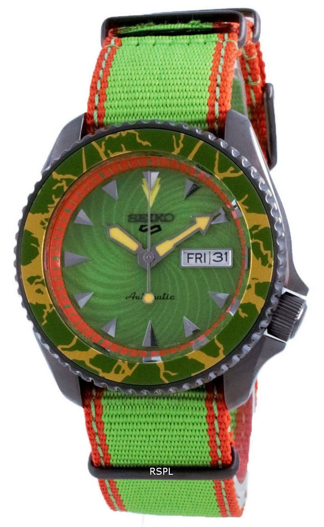 Seiko 5 Sports Street Fighter Blanka Limited Edition Automatic SRPF23 SRPF23K1 SRPF23K 100M Herreur