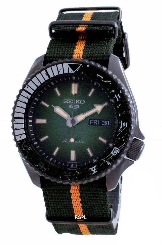 Seiko 5 Sports Rock Lee Limited Edition Automatic SRPF73 SRPF73K1 SRPF73K 100M Herreur