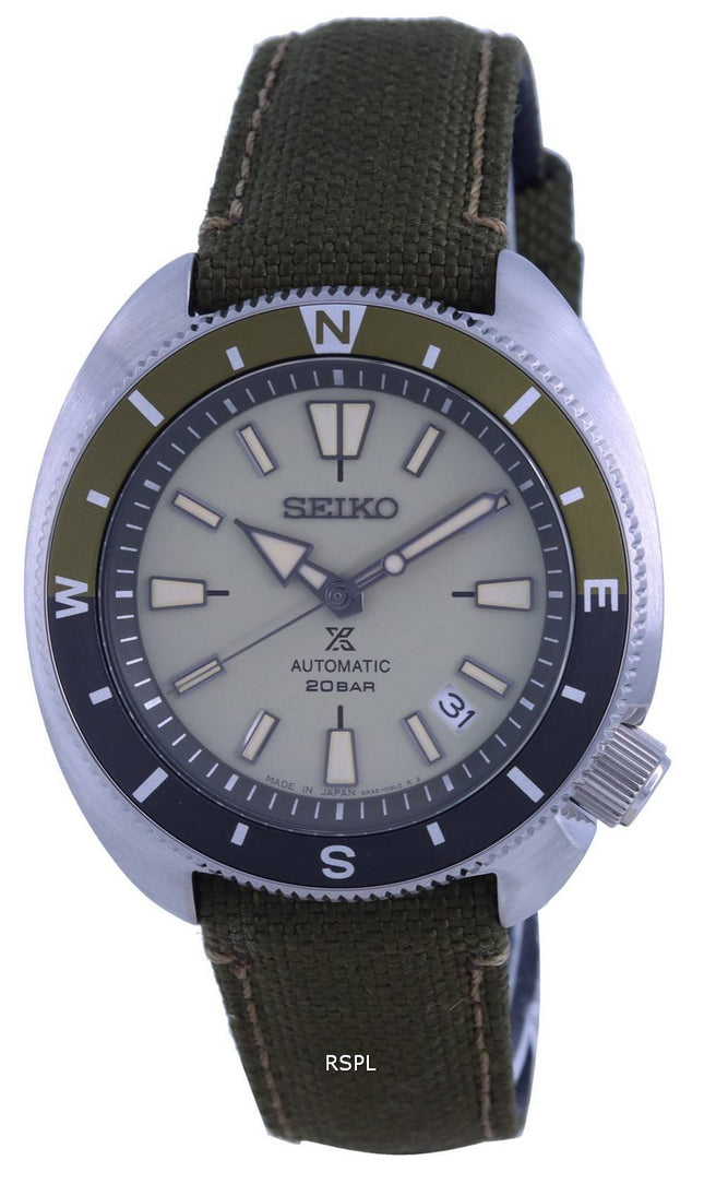 Seiko Prospex Land Tortoise Automatic Diver&#39,s SRPG13 SRPG13J1 SRPG13J 200M herreur