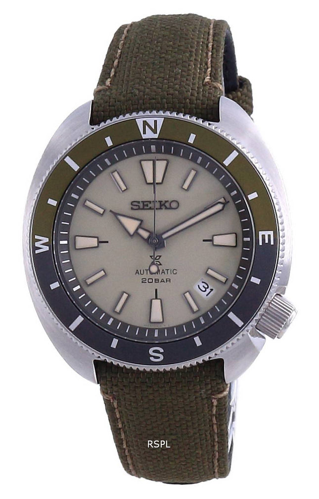 Seiko Prospex Land Tortoise Automatic Diver&#39,s SRPG13 SRPG13K1 SRPG13K 200M Herreur