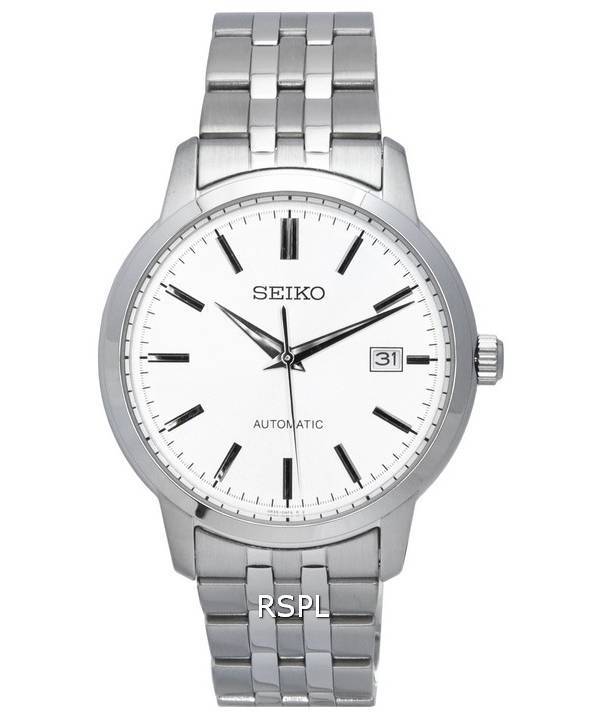 Seiko Discover More Rustfrit Stål Sølv Urskive Automatisk SRPH85 SRPH85K1 SRPH85K 100M herreur