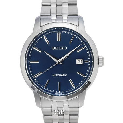 Seiko Opdag mere rustfrit stål blå skive automatisk SRPH87 SRPH87K1 SRPH87K 100M herreur