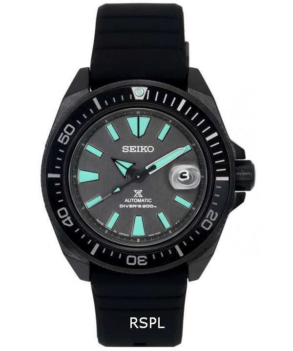 Seiko Prospex Samurai Black Series Limited Edition Automatic Diver&#39,s SRPH97 SRPH97J1 SRPH97J 200M herreur