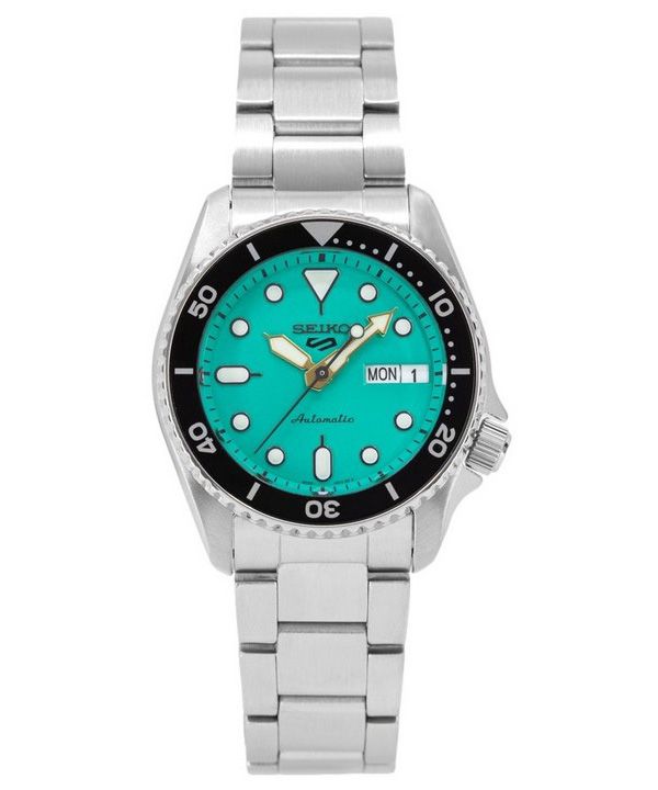 Seiko 5 Sports SKX Style Midi Teal Dial Automatisk SRPK33K1 100M herreur