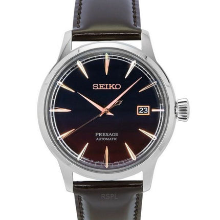 Seiko Presage Cocktail Time Purple Sunset Star Bar Limited Edition flerfarvet skive Automatisk SRPK75J1 herreur