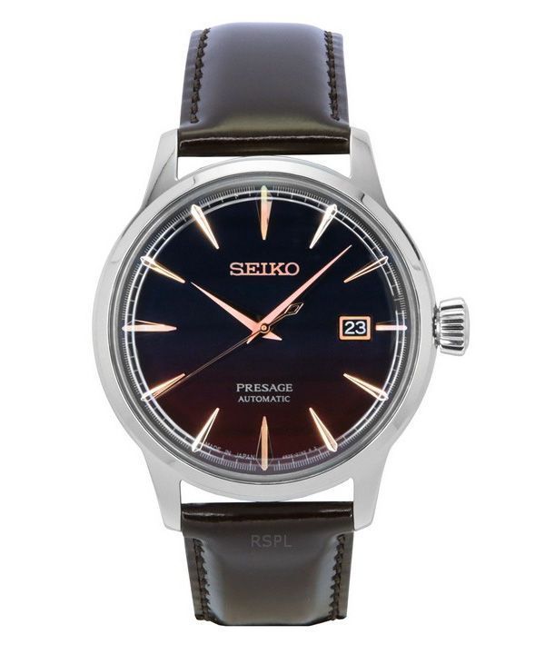 Seiko Presage Cocktail Time Purple Sunset Star Bar Limited Edition flerfarvet skive Automatisk SRPK75J1 herreur