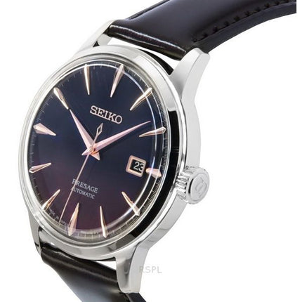 Seiko Presage Cocktail Time Purple Sunset Star Bar Limited Edition flerfarvet skive Automatisk SRPK75J1 herreur