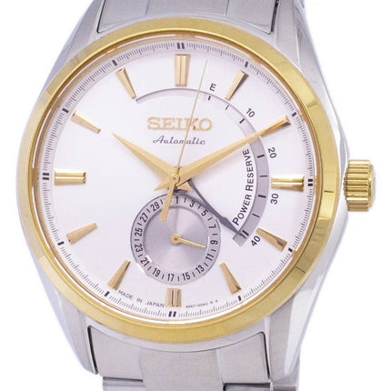 Seiko varsle automatisk Power Reserve Japan gjort SSA306 SSA306J1 SSA306J Herreur