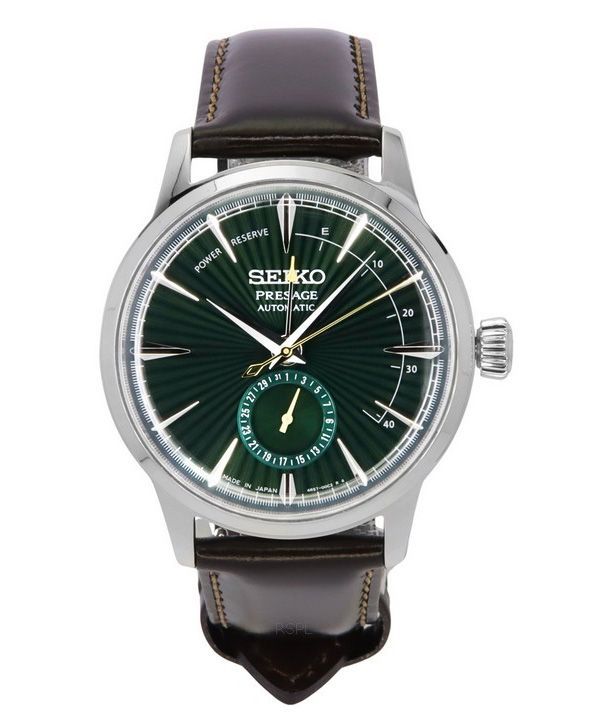 Seiko Presage Cocktail Time Midnight Mockingbird Green Dial Automatisk SSA459J1 herreur