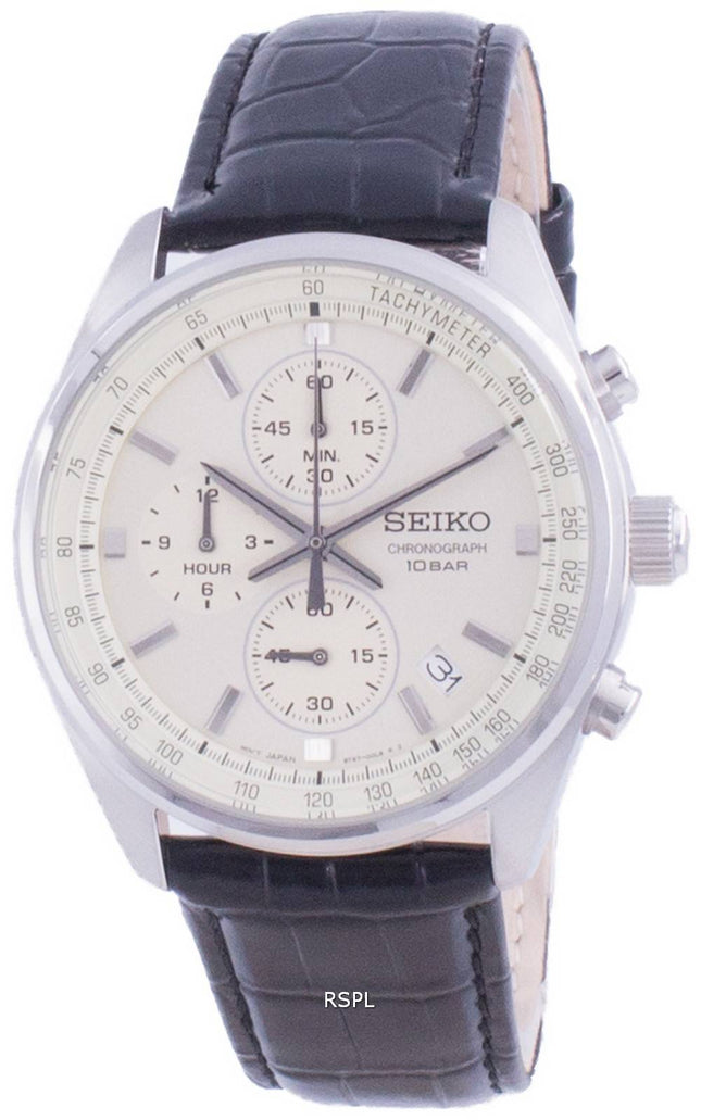 Seiko Chronograph Quartz SSB383 SSB383P1 SSB383P 100M Herreur