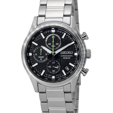 Seiko Conceptual Chronograph Black Dial Quartz SSB419P1 100M herreur