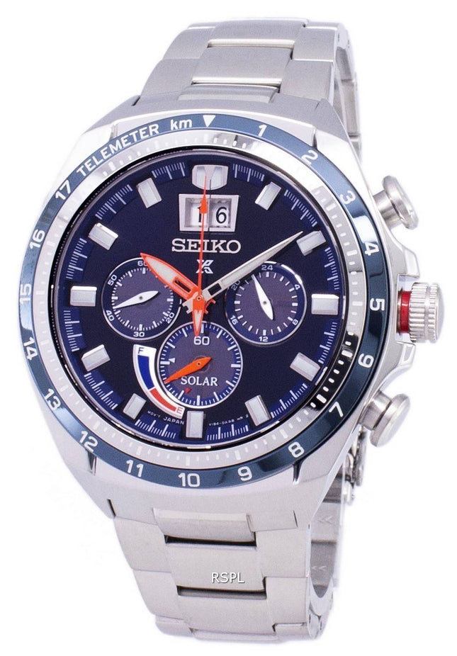 Seiko Prospex Solar Chronograph magt Reserve SSC601 SSC601P1 SSC601P Herreur