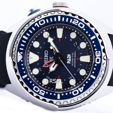 Seiko Prospex Kinetic GMT dykkerens "PADI" Edition SUN065P SUN065P1 SUN065P Herreur