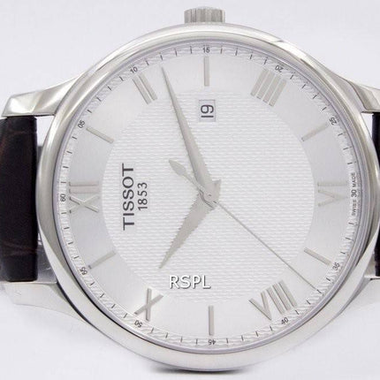 Tissot T-klassiske Tradition T063.610.16.038.00 T0636101603800 Herreur