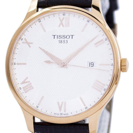 Tissot T-klassiske Tradition Quartz T063.610.36.038.00 T0636103603800 Herreur