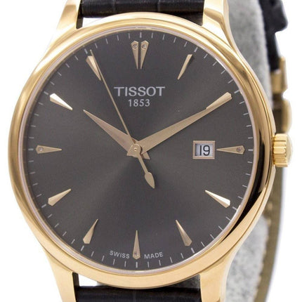 Tissot T-klassiske Tradition T063.610.36.086.00 T0636103608600 Herreur