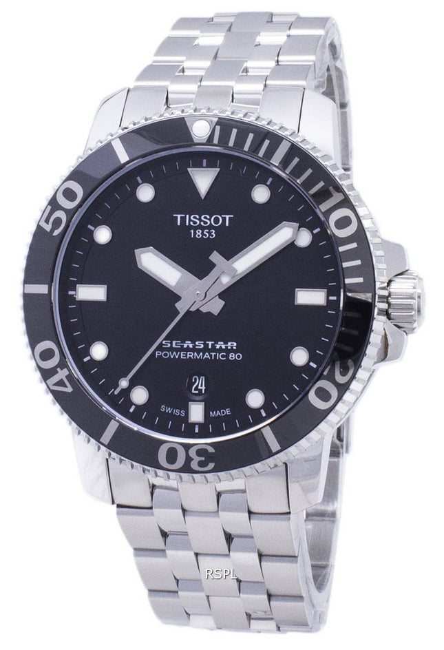 Tissot T-sport Seastar T 120.407.11.051.00 T1204071105100 Powermatic 80 300M Herre-ur