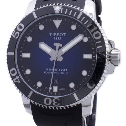 Tissot T-Sport Seastar 1000 T120.407.17.041.00 T1204071704100 Powermatic 80 Automatisk 300M Herreur