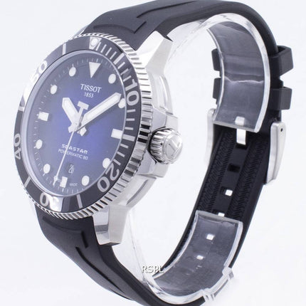 Tissot T-Sport Seastar 1000 T120.407.17.041.00 T1204071704100 Powermatic 80 Automatisk 300M Herreur