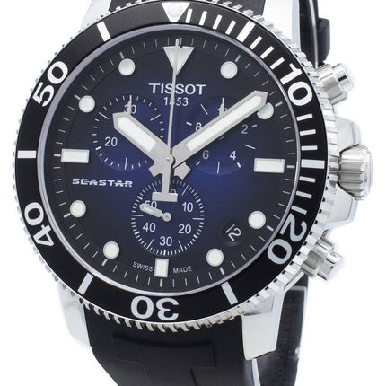 Tissot Seastar 1000 T120.417.17.041.00 T1204171704100 Chronograph 4 Juveler Quartz 300M Herreur