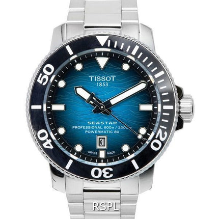 Tissot Seastar 2000 Professional Powermatic 80 Diver&#39,s T120.607.11.041.00 T1206071104100 600M herreur