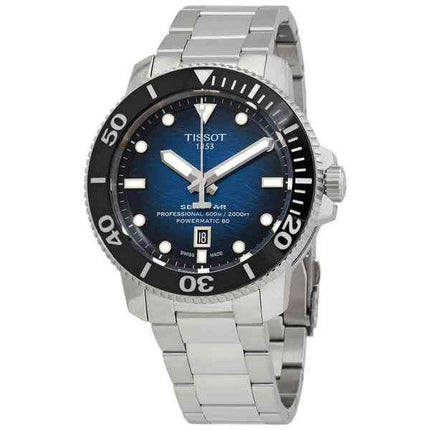 Tissot Seastar 2000 Professional Powermatic 80 Blue Dial Diver&#39,s T120.607.11.041.01 T1206071104101 600M herreur