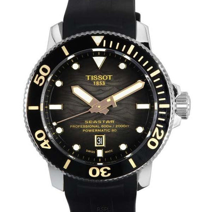 Tissot T-Sport Seastar 2000 Professional Powermatic 80 Diver&#39,s T120.607.17.441.01 T1206071744101 600M herreur