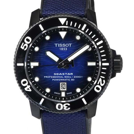 Tissot T-Sport Seastar 2000 Professional Powermatic 80 Diver&#39,s T120.607.37.041.00 T1206073704100 600M herreur