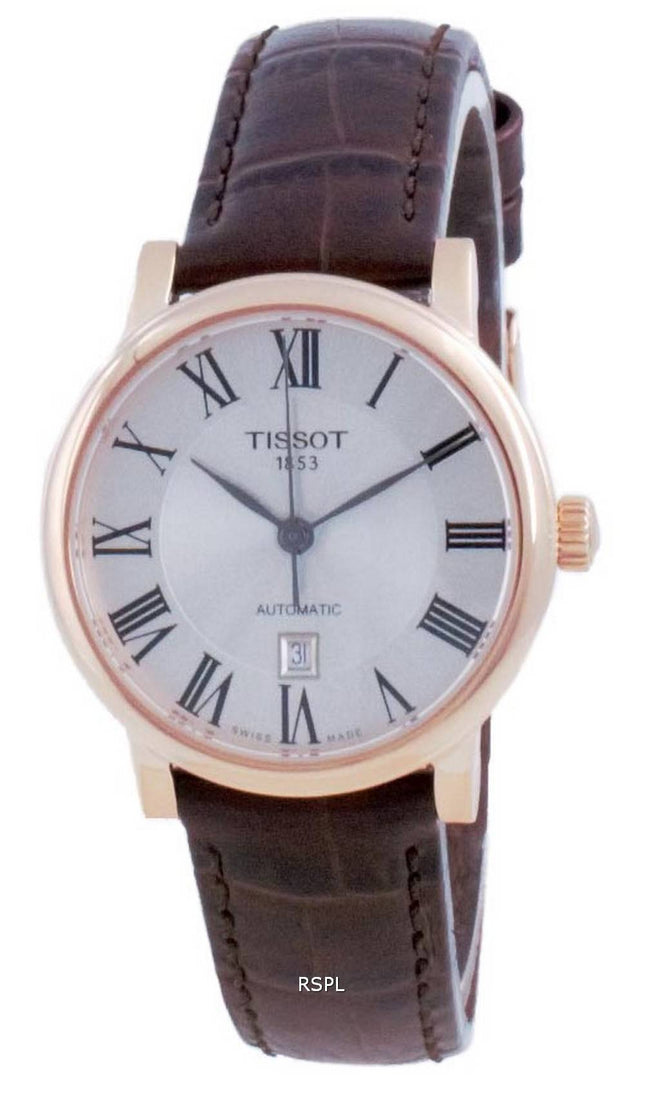 Tissot T-Classic Carson Automatic T122.207.36.033.00 T1222073603300 Dameur