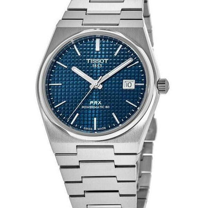 Tissot PRX T-Classic Powermatic 80 Blue Dial Automatisk T137.207.11.041.00 100M unisex ur