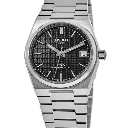 Tissot PRX T-Classic Powermatic 80 sort skive automatisk T137.207.11.051.00 100M unisex ur