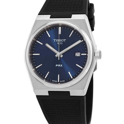 Tissot T-Classic PRX gummirem Blue Dial Quartz T137.410.17.041.00 100M herreur