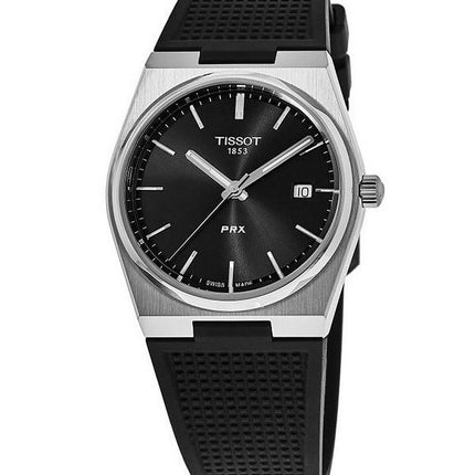 Tissot T-Classic PRX gummirem Black Dial Quartz T137.410.17.051.00 100M herreur