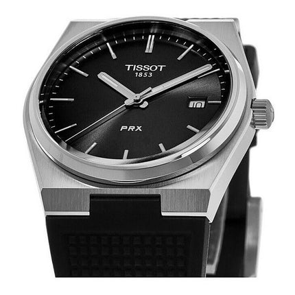 Tissot T-Classic PRX gummirem Black Dial Quartz T137.410.17.051.00 100M herreur