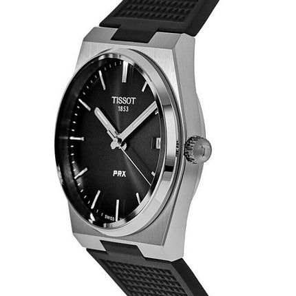 Tissot T-Classic PRX gummirem Black Dial Quartz T137.410.17.051.00 100M herreur