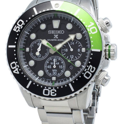 Renoveret Seiko Prospex SSC615 SSC615P1 SSC615P Solar Chronograph Diver 200M Herreur