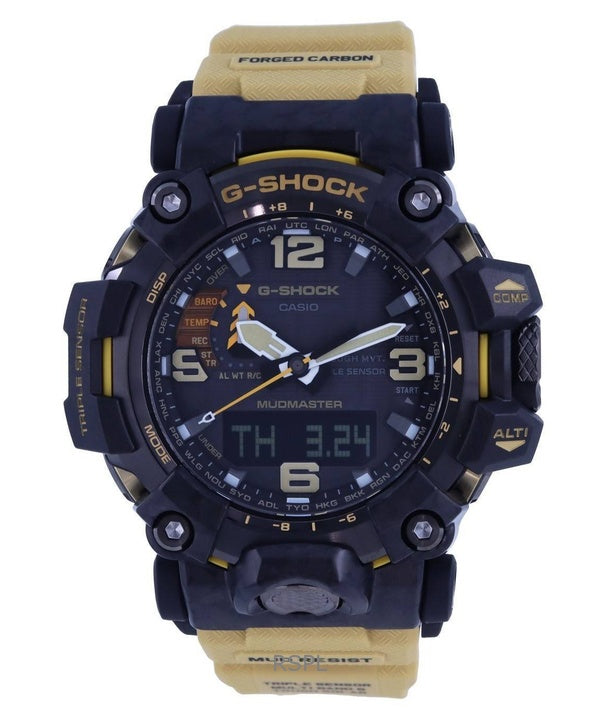 Renoveret Casio G-Shock Mudmaster Analog Digital Tough Solar GWG-2000-1A5 200M herreur