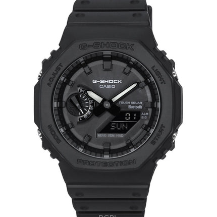 Renoveret Casio G-Shock Smartphone Link Analog Digital Resin Rem Black Dial Solar GA-B2100-1A1 200M herreur