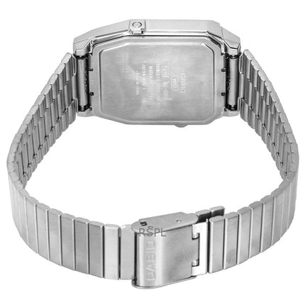 Renoveret Casio Vintage Analog Digital Stainless Steel Quartz AQ-800EC-2A unisex ur