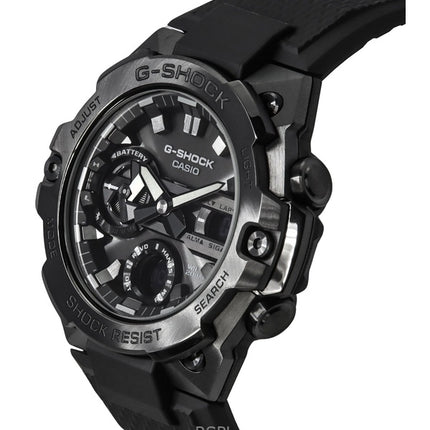 Renoveret Casio G-Shock G-Steel Analog Digital Resin Rem Black Dial Tough Solar GST-B400BB-1A 200M herreur