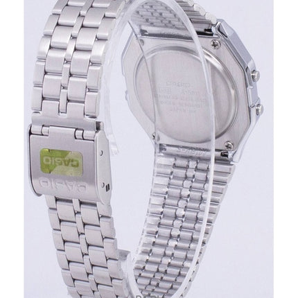 Renoveret Casio Digital Stainless Steel Quartz A159WA-N1DF herreur