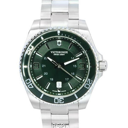 Victorinox Maverick Green Dial Quartz 241934 100M herreur