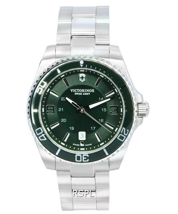 Victorinox Maverick Green Dial Quartz 241934 100M herreur