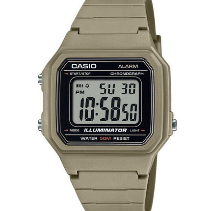 Casio Youth Digital Resin Strap Quartz W-217H-5AV herreur