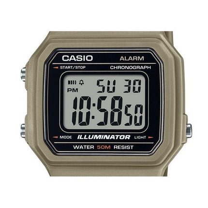 Casio Youth Digital Resin Strap Quartz W-217H-5AV herreur