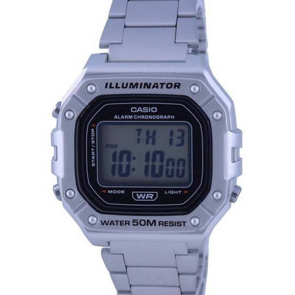 Casio Youth Digital rustfrit stål W-218HD-1A W218HD-1 herreur