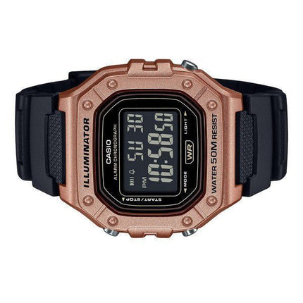 Casio Standard Digital Resin Rem Quartz W-218HM-5BV herreur