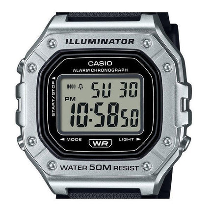 Casio Standard Digital Resin Rem Quartz W-218HM-7AV herreur